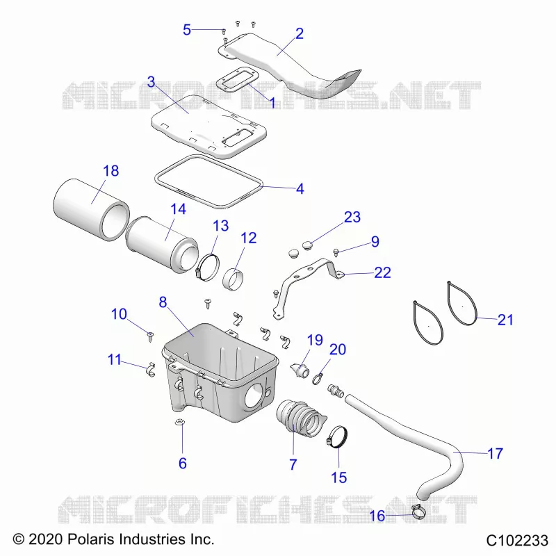 ENGINE, PRISE D'AIR SYSTEM
