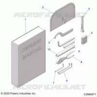 REFERENCES, TOOL KIT AND MANUEL DU PROPRIETAIRES