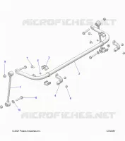 SUSPENSION, REAR BARRE STABILISATRICE