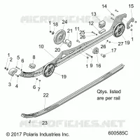 SUSPENSION, RAIL MOUNTING
