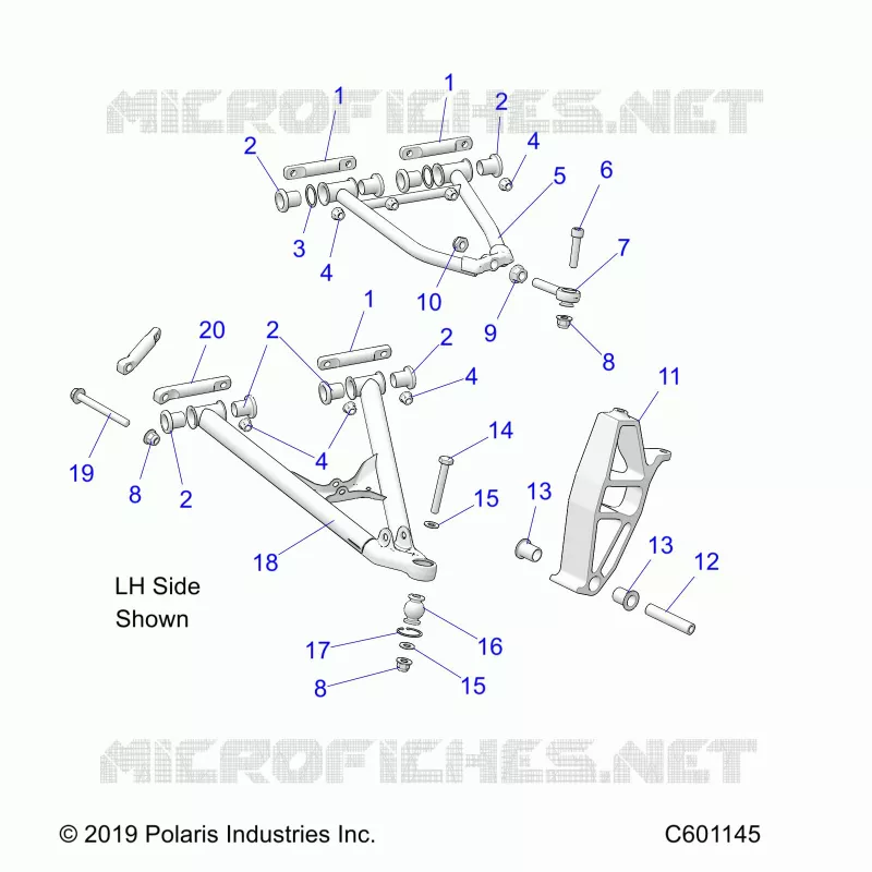 TRIANGLES SUSPENSIONS AVANT 