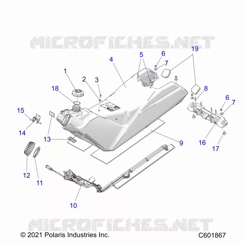 SYSTÃˆME D'ALIMENTATION, FUEL TANK ASM.