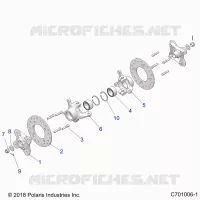 SUSPENSION AVANT CARRIER AND HUB