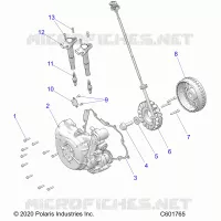 ELECTRICITE, IGNITION SYSTEM, W/STATOR COVER