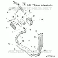ENGINE, PRISE D'AIR SYSTEM