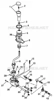 SELECTEUR DE VITESSE XPLORER 400L W98CC38C (4945414541C011)