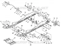 SUSPENSION ULTRA TOURING 0975378 AND EUROPEAN ULTRA TOURING E975378 (4938133813C002)
