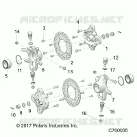 SUSPENSION AVANT HUB