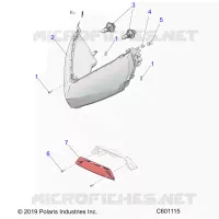 ELECTRICITE, HEADLIGHT AND TAILLIGHT