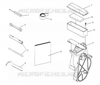 OUTILS 500 CARB 0962764, 500 CARB SKS 0962564, EUROPEAN 500 CARB SKS E962 (4931873187B009)