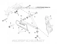 SUSPENSION, A-ARM and SUPPORT MOUNTING