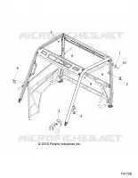 CHASSIS, CAB CADRE AREA, AND BRAKE EDGE COVER