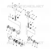 PISTON ET VILEBREQUIN  INDY LITE GT (4921342134027A)
