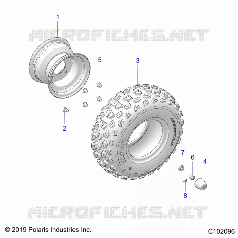 ROUES, FRONT