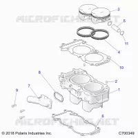 CYLINDRE AND PISTON