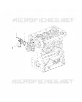 ENGINE, ADMISSION D'EAU FLANGE