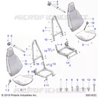 SIEGE AND SEAT BELT MOUNTING