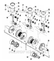 PISTON AND VILEBREQUIN (600 AND 600 LE) (4910941094036A)