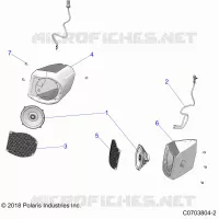 ELECTRICITE, AUDIO, FRONT SPEAKER