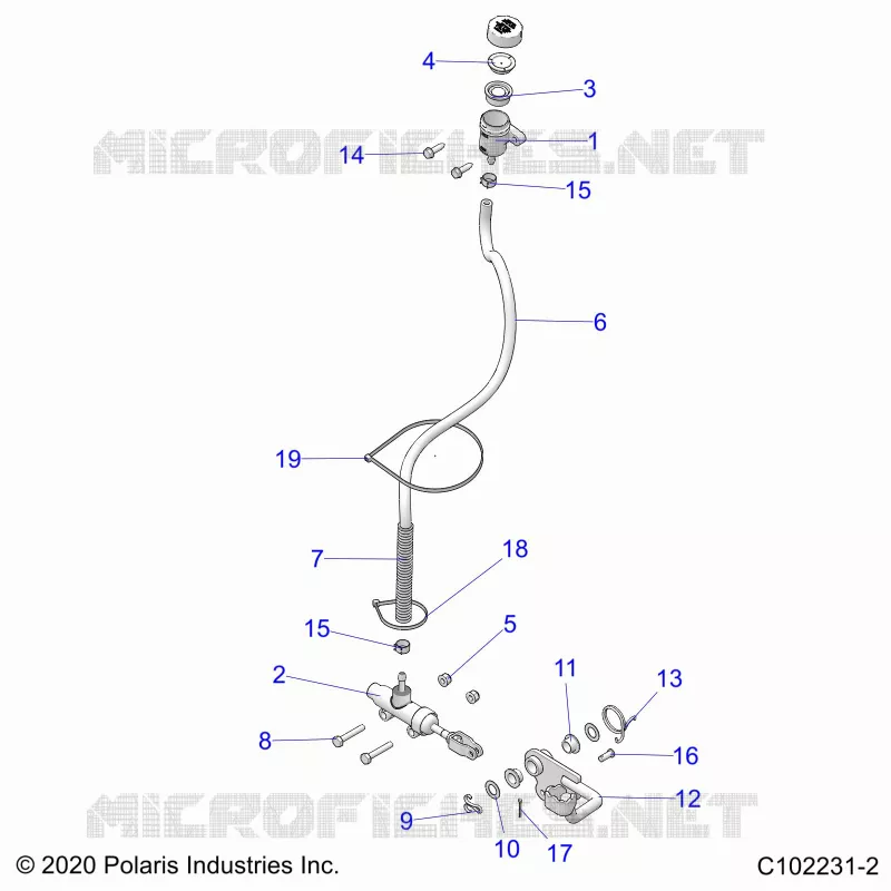 BRAKES, BRAKE PEDAL AND MAITRE CYLINDRE