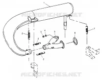 ECHAPPEMENT 500 CARB 0952764 (4929192919C002)
