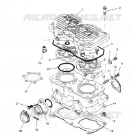 CYLINDRE  440 XCR SP X951660 (4932833283C010)