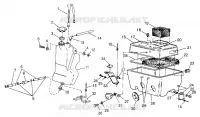 RESERVOIR D'HUILE / BOITE A AIR SUPER SPORT 0970761 (4937643764C003)