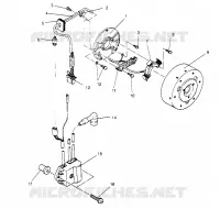 STATOR ASSEMBLY 440 0952760, 440 SKS 0952560,  and EUROPEAN 440 SKS E95256 (4929032903C014)