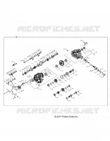 SYSTÈME DE TRANSMISSION, PONT PRINCIPAL INTERNALS
