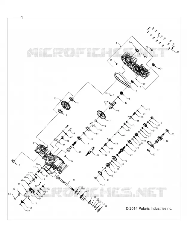 SYSTÈME DE TRANSMISSION, PONT PRINCIPAL