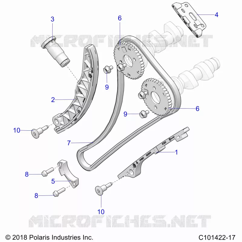 CHAINE DE DISTRIBUTION AND SPROCKET