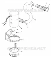 POMPE DE CALE SL 780 B974088 and Intl. SL 780 I974088 (4940924092B013)