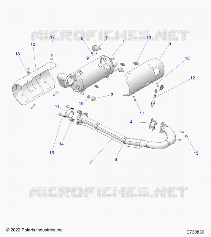 ENGINE, ECHAPPEMENT