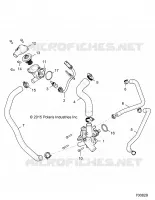MOTEUR, WATERPUMP AND BYPASS