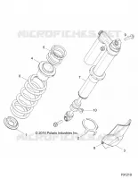 SUSPENSION ARRIERE SHOCK MOUNTING