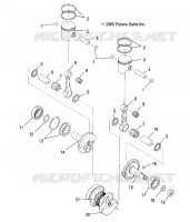 PISTON ET VILEBREQUIN