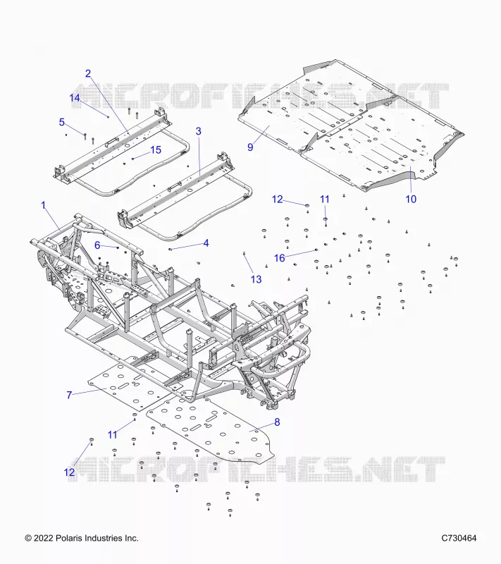 CHASSIS, CADRE 