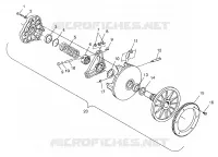 EMBRAYAGE DE TRANSMISSION TRAIL TOURING 0982362 AND EUROPEAN TRAIL TOURING E982362 (4942314231C001)