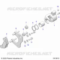 FREIN AVANT CALIPER