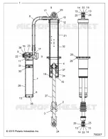 SUSPENSION ARRIERE SUPPORT AMORTISSEUR  (7044373)