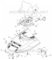 CAPOT LITE GT 0963133 and EUROPEAN LITE GT E963133 (4933083308A009)