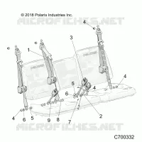 SIEGE BELT AND MOUNTING