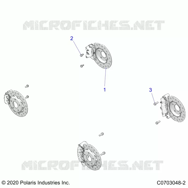 ETRIER DE FREIN MOUNTING AND ROTORS