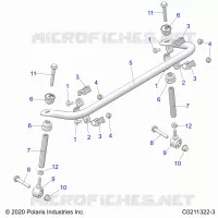 SUSPENSION, BARRE STABILISATRICE