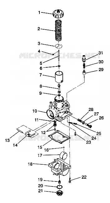 CARBURATEUR 6X6 350L W938739 (4924062406047A)