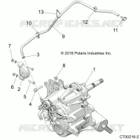 SYSTÃˆME DE TRANSMISSION, MAIN GEARCASE MOUNTING
