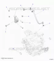 SYSTÃˆME DE TRANSMISSION, MAIN GEARCASE MOUNTING