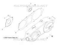 CARTERS MOTEUR COVER, LH