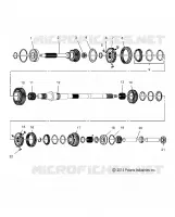 SYSTÃˆME DE TRANSMISSION, TRANSMISSION, INPUT AND MAIN SHAFT