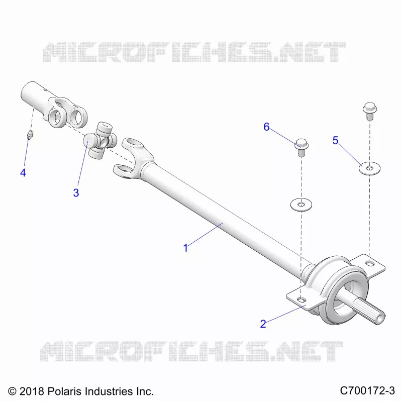 SYSTÃˆME DE TRANSMISSION, MID PROP SHAFT